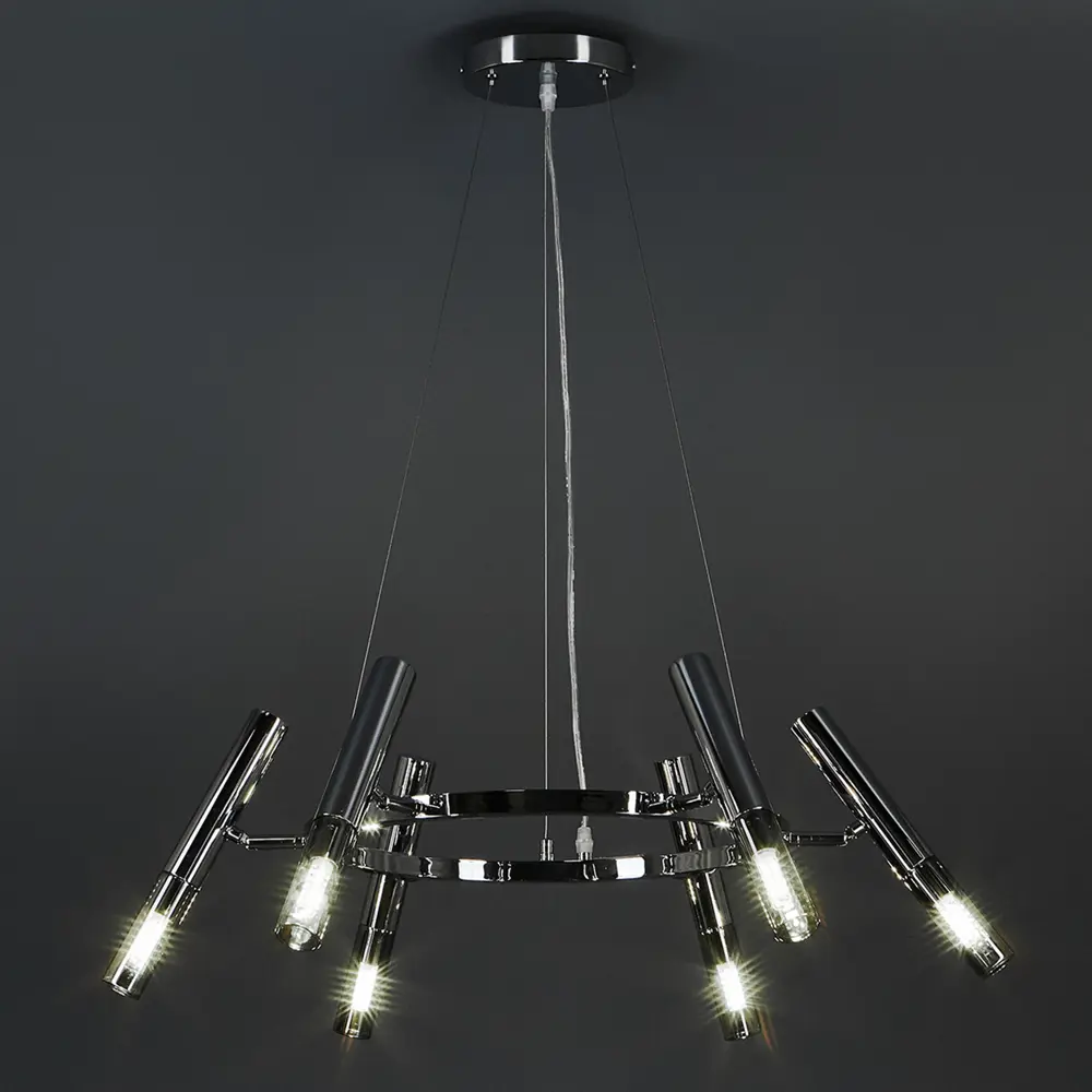 Люстра потолочная Match FR6109PL-06CH цвет хром Freya STLM-2076710 - Вид №1