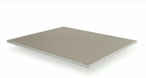 MANUTTI Низкий прямоугольный алюминиевый садовый столик Luna