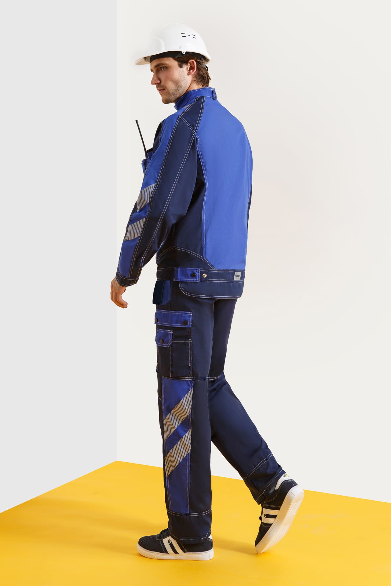 68811 Костюм "Прогресс" темно-синий с васильком  Летняя спецодежда  размер 56-58/182-188  - Вид №8