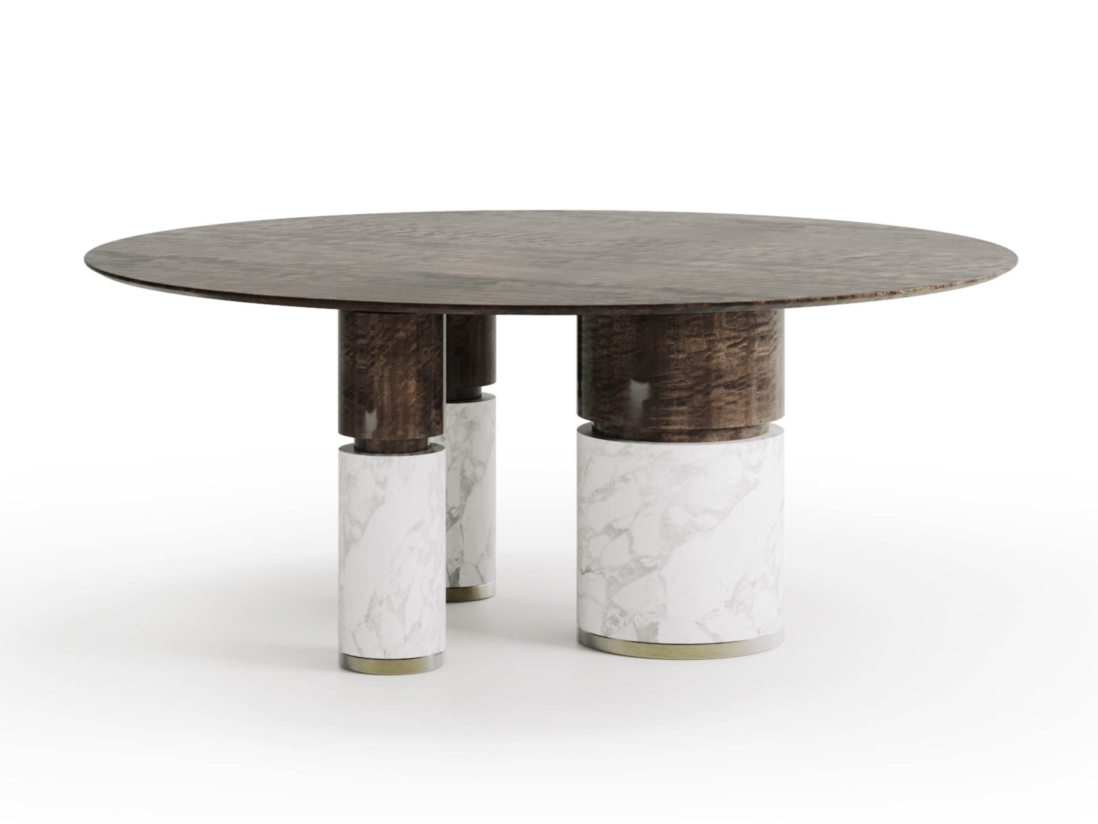 Круглый деревянный обеденный стол Capital Collection LOÏC ARCH-00151625