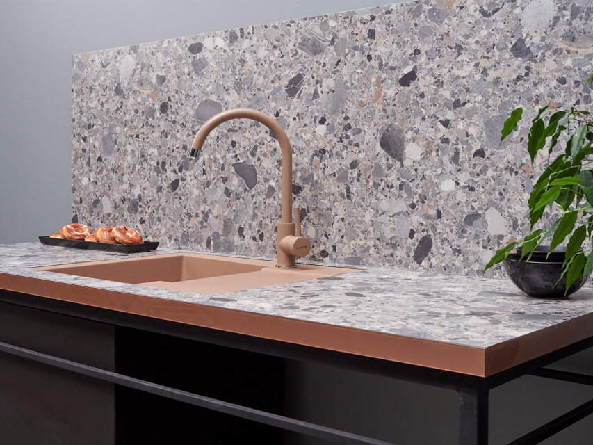 Столешницы для кухни - Терраццo витра LIGRON LIST381 2120 - Вид №15