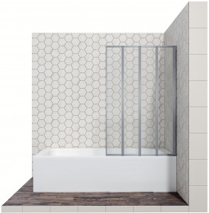 Шторка для ванны Ambassador Bath Screens 16041111R (1000x1400), 1 место