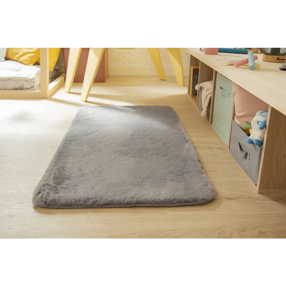 INSPIRE BIANCA — искусственная шкура серого цвета для уютного интерьера 83235388 STLM-0039667 - Вид №6