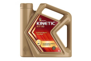 17941375 Трансмиссионное масло Kinetic ATF IID минер. кан. 4 л 40817442 Роснефть