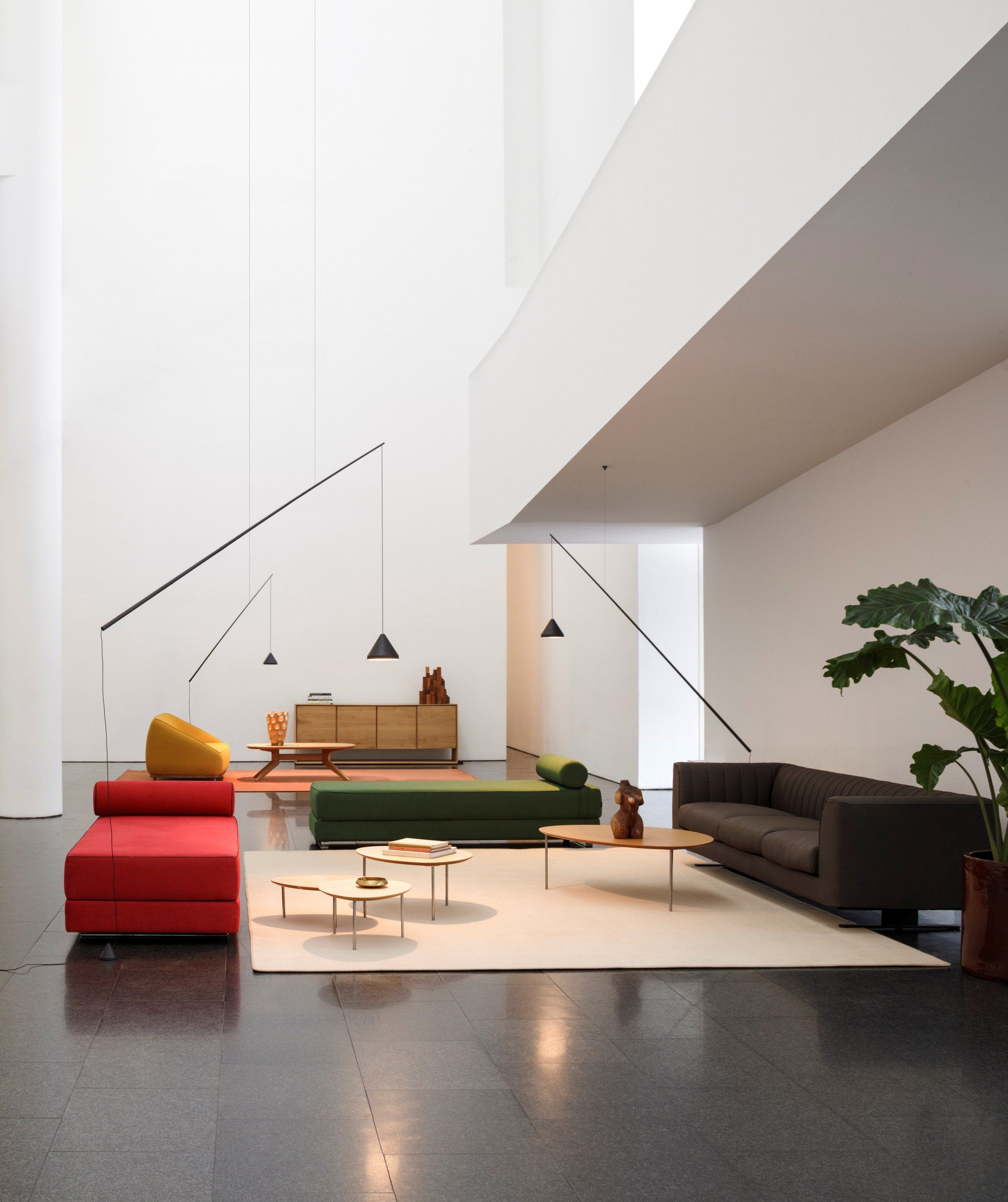 Подвесной светильник / торшер из углеродного волокна Vibia ARCH-00001000 - Вид №2