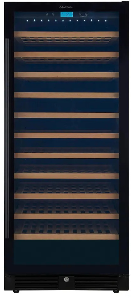 91211143 Винный шкаф Cellar Private CP127-1TB 59.50x140x67.50 см 122 бутылки сталь цвет черный STLM-0519226