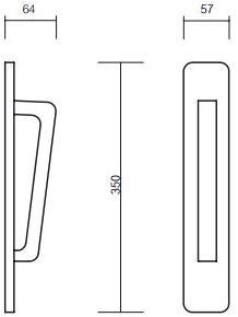 Pasini Ручка из латуни Princess 3785 - Вид №1