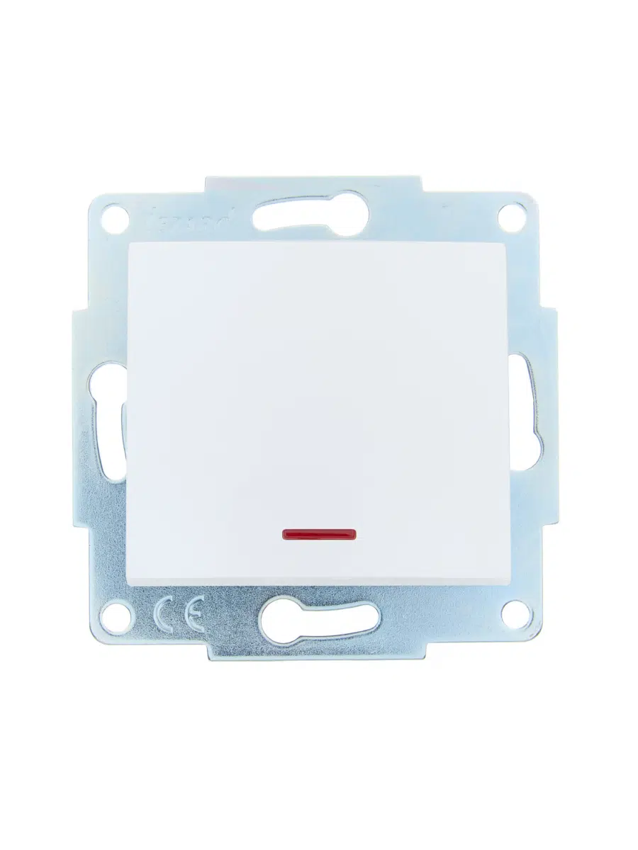 ASTI Выключатель с подсветкой белый механизм LEZARD 7081-0288-111 - Вид №2