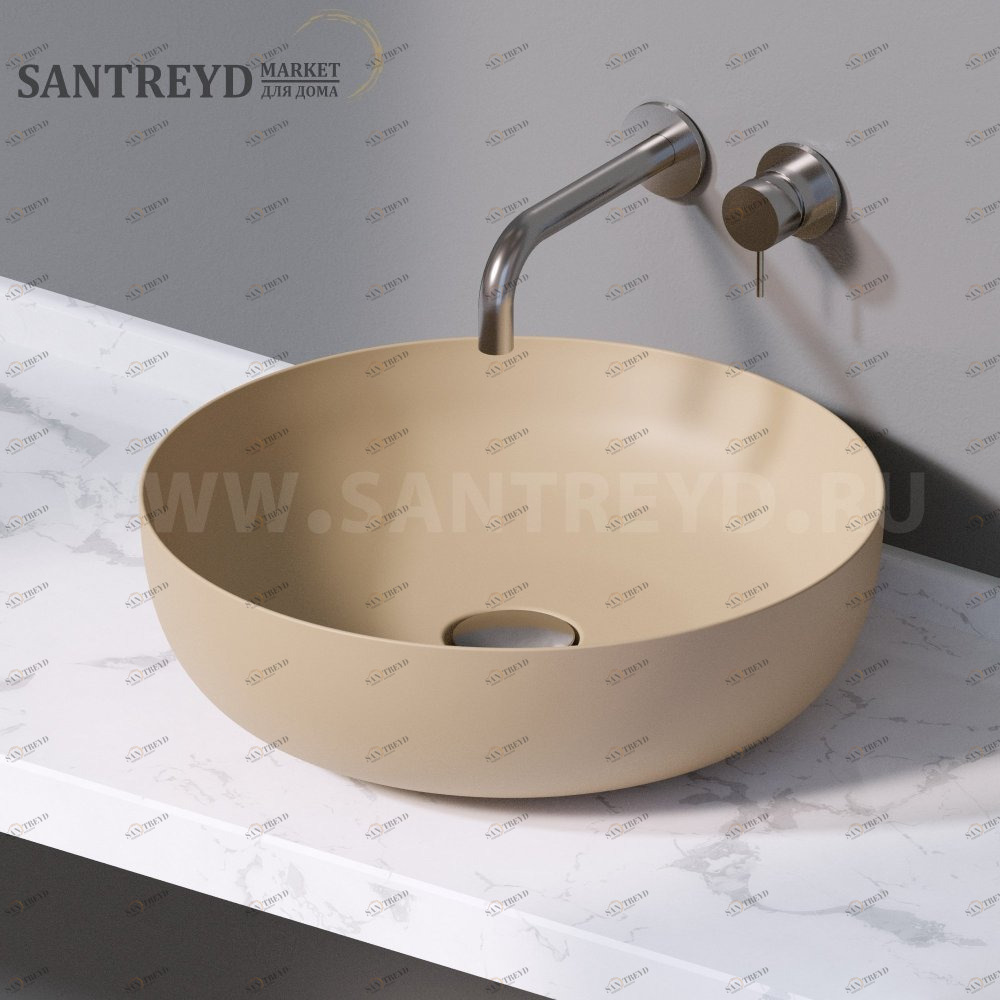 L615131 Накладная раковина на столешницу  круглая A. e T. Italia ELITE AeT ITALIA