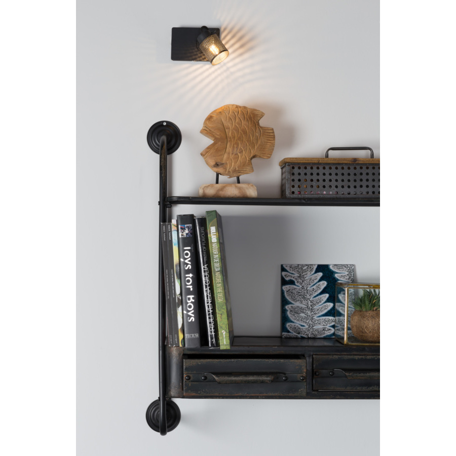 Светильник Спот Sandy-1 черный White Label Living 5500618 - Вид №1