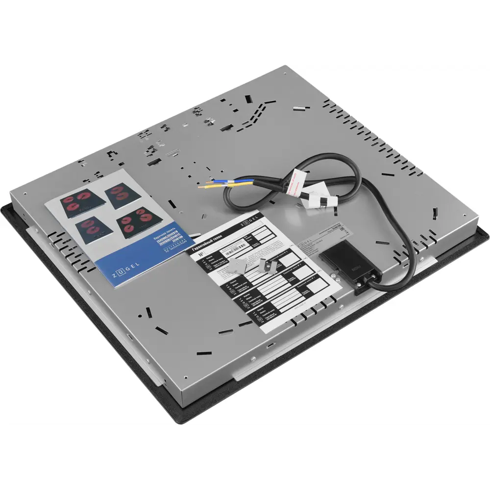 Стеклокерамическая варочная панель Zugel ZEH610B 29x5.2x52 см 4 конфорки цвет черный STLM-2077684 - Вид №4
