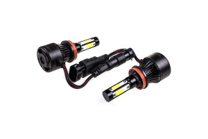 16259282 Автолампа-LED аналог ксенона H11x7 12/24V 28W 6000K 4000Lm 1-конт радиатор + вентилятор охл S08701008 SKYWAY