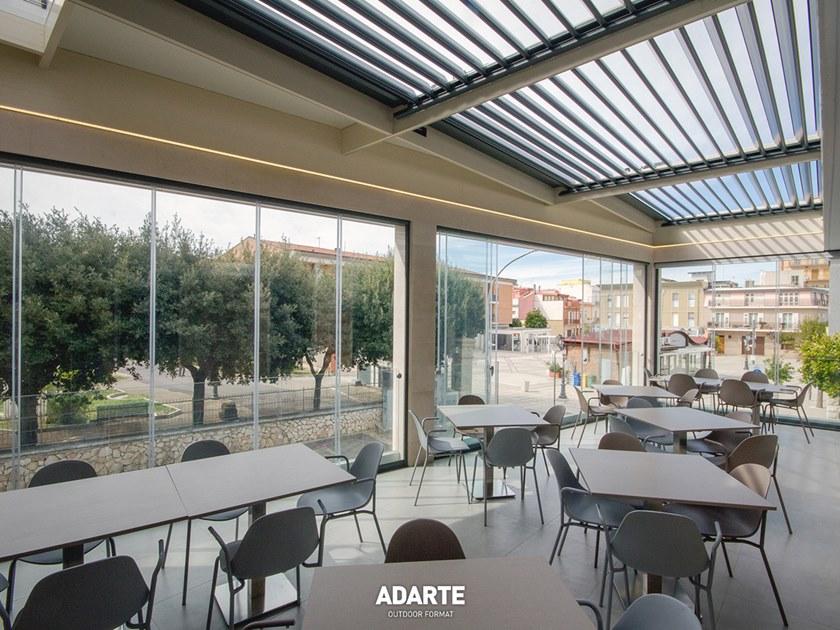 ADARTE Алюминиевая пергола с регулируемыми жалюзи  A101  - Вид №3