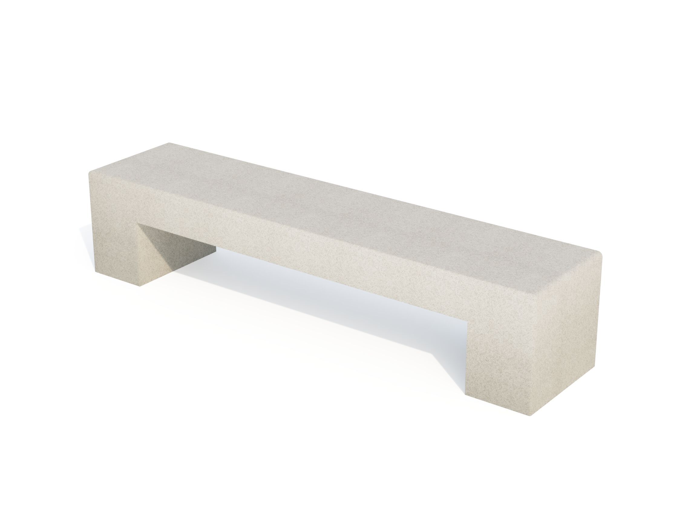 Бетонная скамья без спинки Studio Città HANDLE ARCH-00097937