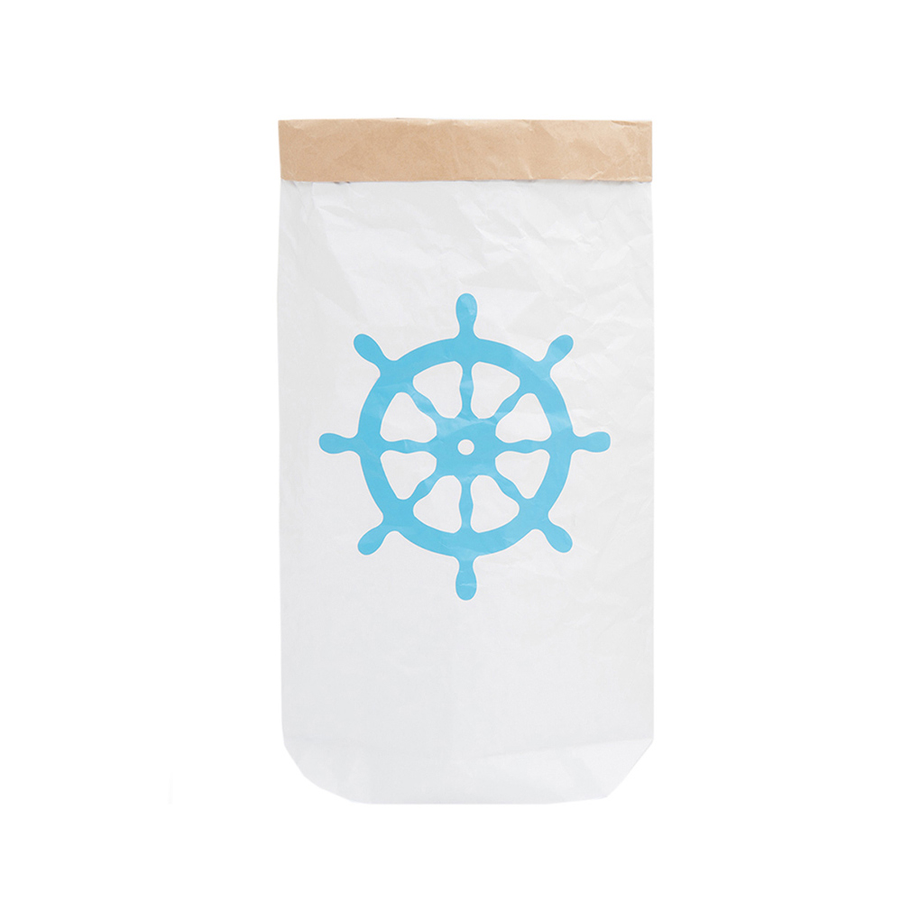 Эко-мешок для игрушек Wheel из крафт бумаги VAMVIGVAM  282003 Белый;бежевый Santreyd  - Вид №6