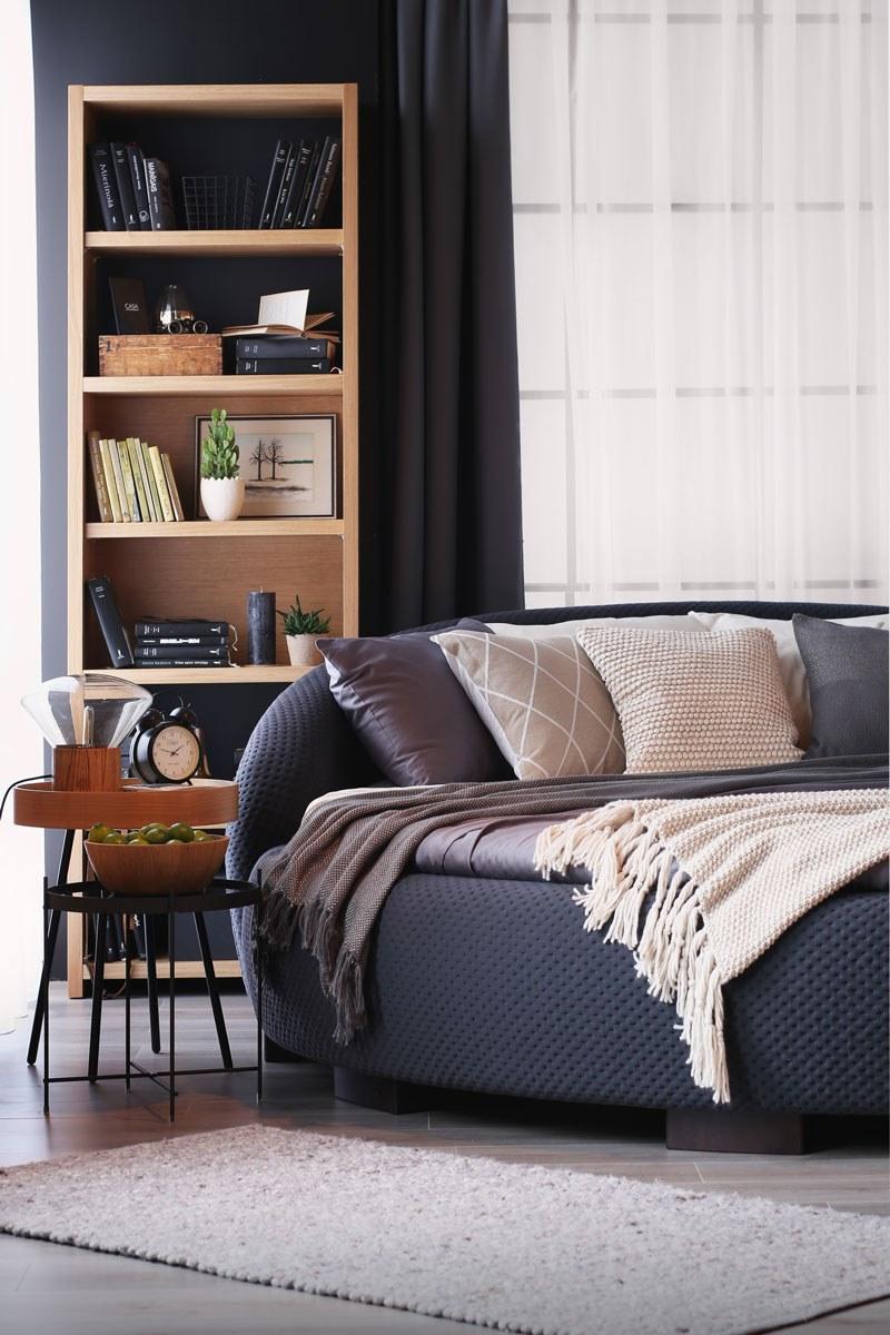 Heavens Мягкая круглая двуспальная кровать sun-id-1388603 - Вид №2