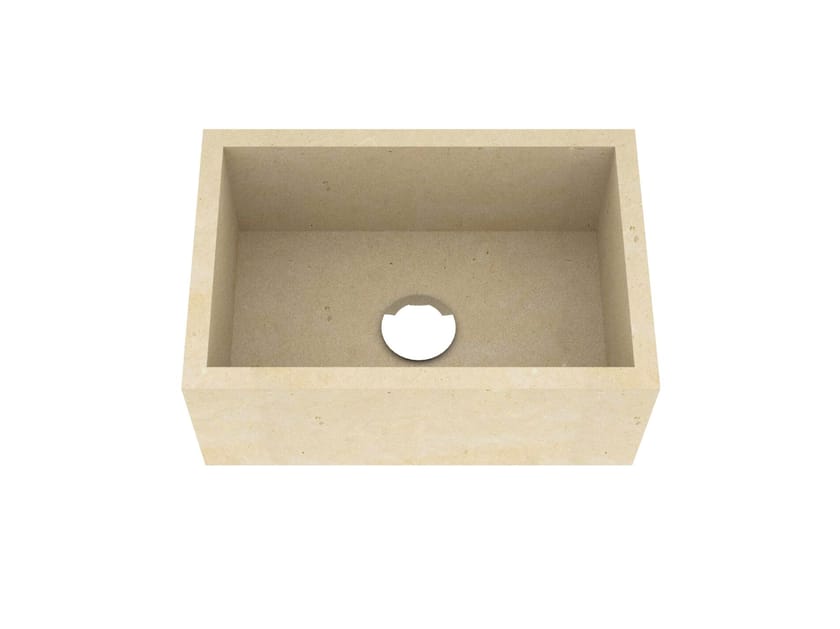 Умывальник с одной столешницей из камня Лечче PIMAR L16 ARCH-00069967