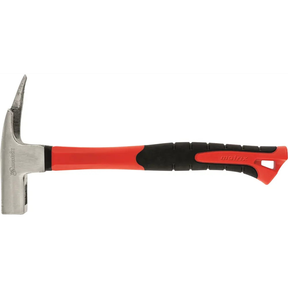 Молоток кровельщика Matrix с магнитным пазом и фиберглассовой ручкой 600 г 89334794 STLM-0846226