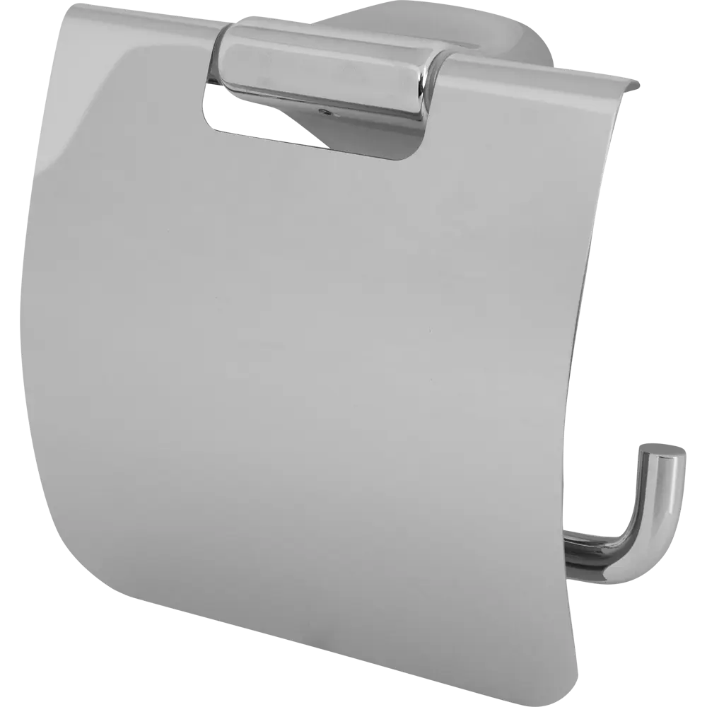 Держатель для туалетной бумаги Bath Plus Opus с крышкой цвет хром STLM-2082638