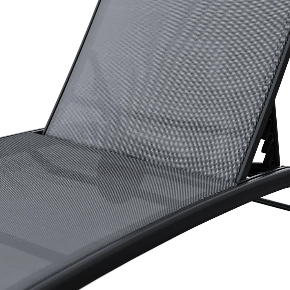 Naterial Lyra II - Шезлонг алюминиевый с текстиленом антрацит 84494096 STLM-1572477 - Вид №13