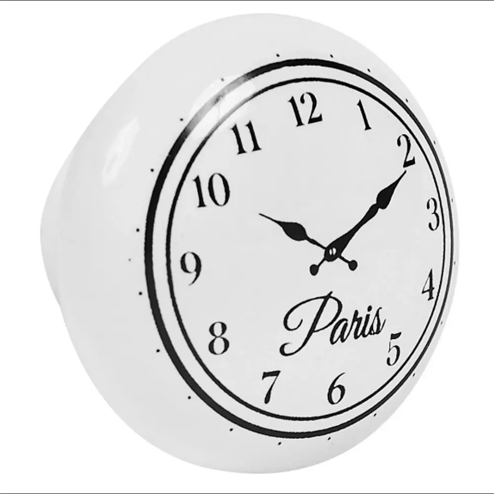 Мебельная ручка-кнопка белый 40 мм EDSON STLM-2113387