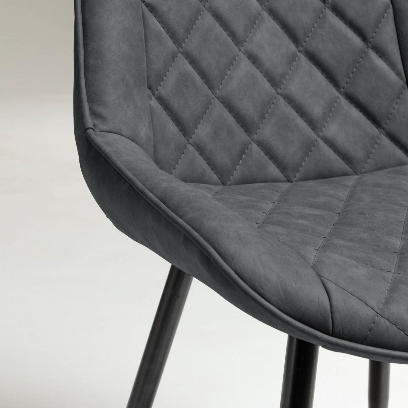 075456 Стул Affair графитовый La Forma Adelia - Вид №2