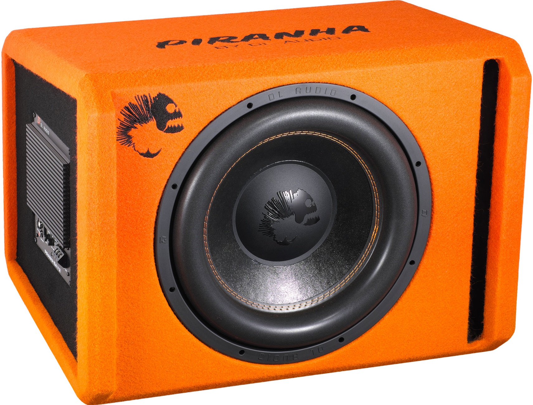9285831 Автосабвуфер активный DL Audio Piranha 15A V.2 Orange STDN-0024003