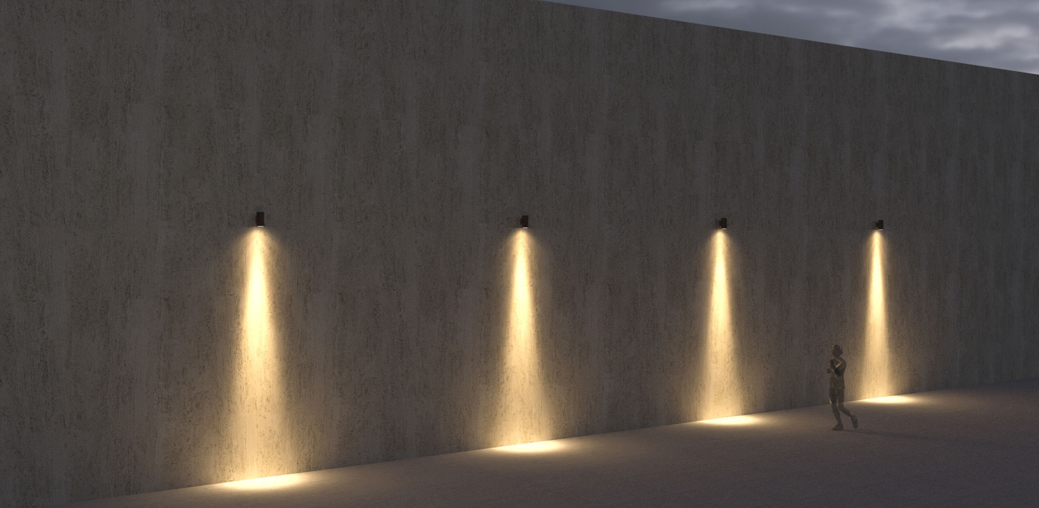 5380111 Подсветка стены Platek MONACO MEDIUM Applique  MONACO MEDIUM - 1 COB 3000K 13°  - Вид №7