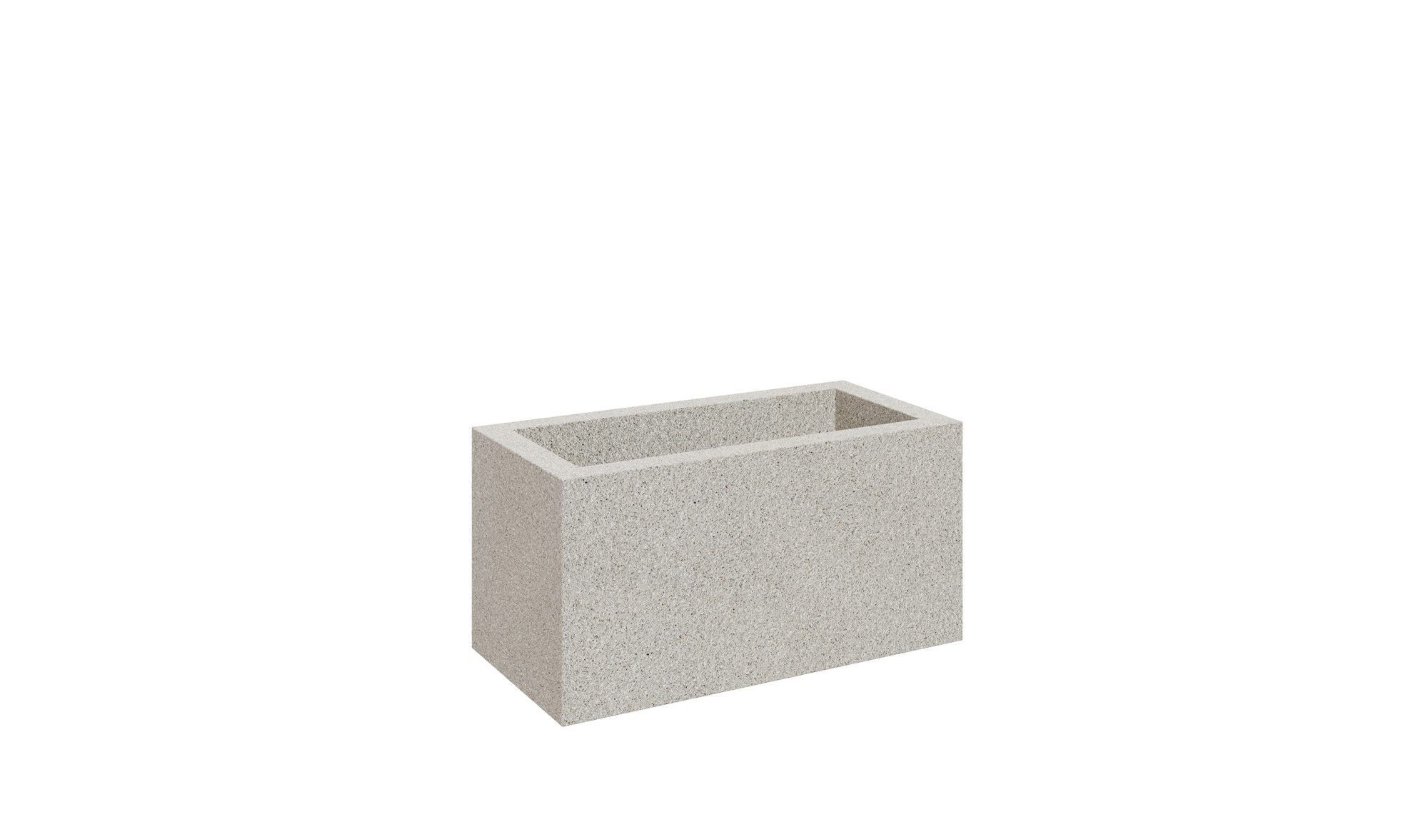 Прямоугольная бетонная плантатор amop Modular ARCH-00061303 - Вид №1