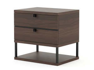 Прикроватная тумбочка из шпона