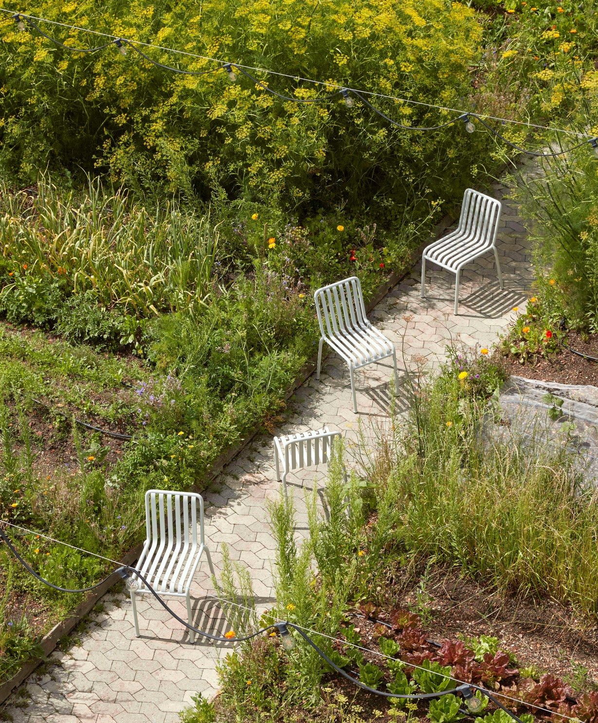 Стальной садовый стул Hay Палисад ARCH-00049166 - Вид №22