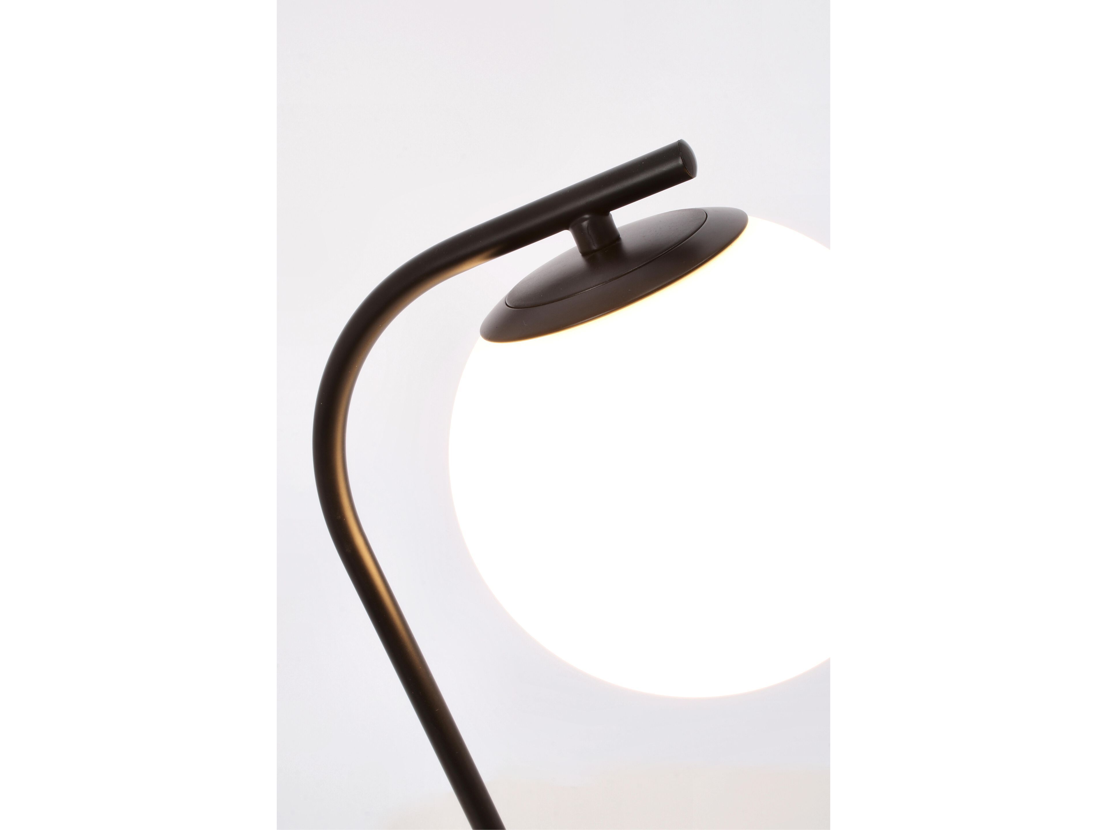 Прикроватная лампа из металла и стекла BIZZOTTO Дельфина ARCH-00015355 - Вид №3