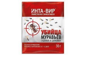 16267696 Инсектицид от муравьев 30 г Сз0102ИНТ05 Инта вир