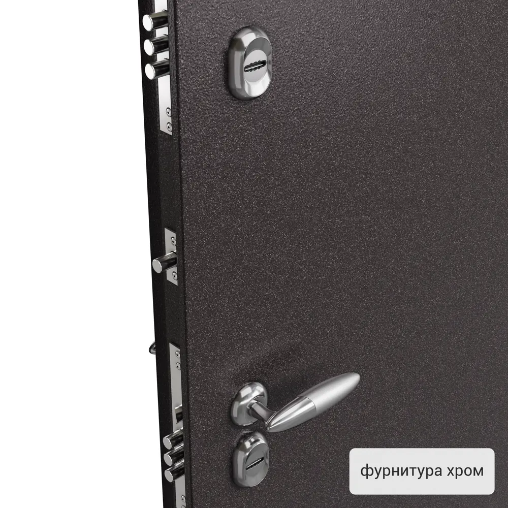 Дверь входная металлическая Норда 880 мм левая цвет магнолия айсберг TOREX STLM-2115588 - Вид №1