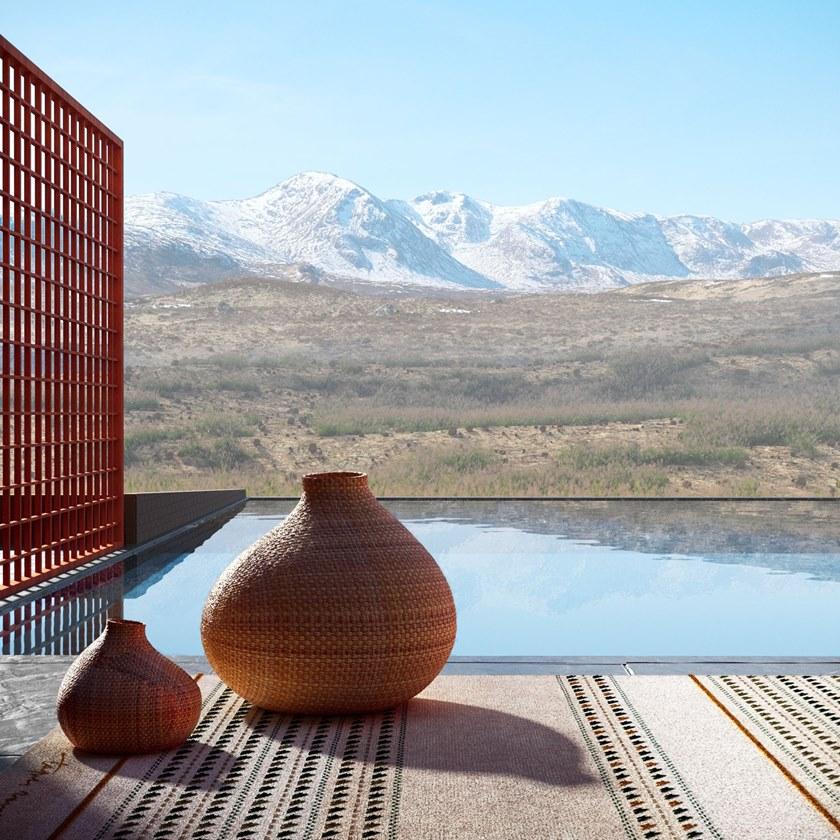 Tapis Rouge Прямоугольный коврик ручной работы Val camonica Tr 1691 - Вид №7