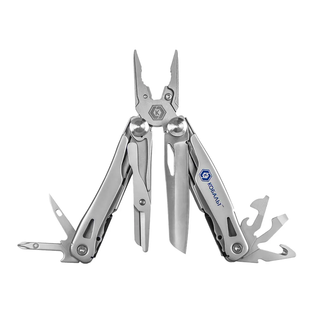 Мультитул-плоскогубцы Кобальт 918-282, 14 функций STLM-2096664