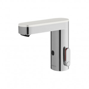 Бесконтактный смеситель с рычагом, с белой крышкой Presto SO'O 56208