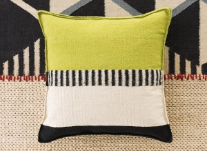 037177 Подушка Geo. Pistachio 64x64 GAN Rustic Chic