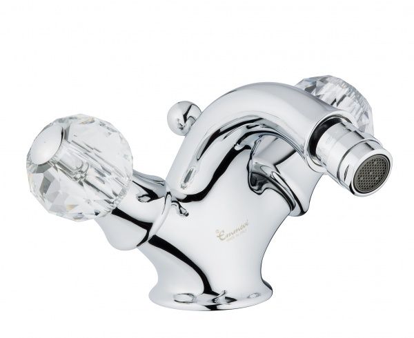 12014CRICR Смеситель Deco Cristall с донным клапаном для биде, цвет хром Santreyd 