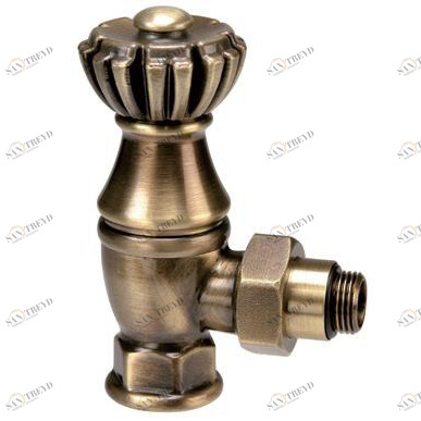 Вентиль верхний Rubinetterie Treemme серия "Liberty" 1/2 Bronzo 7691