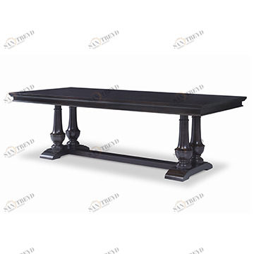 Обеденные столы 17594-600-296 Harvest Dining Table (96") -Rubbed Raven Ambella 
