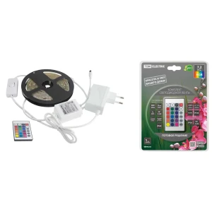 91009361 Комплект светодиодной ленты TDM ELECTRIC SQ0331-0236 SMD 5050 30 диод/7.20 Вт/м 12 В IP65 3 м изменение цвета RGB STLM-0912305