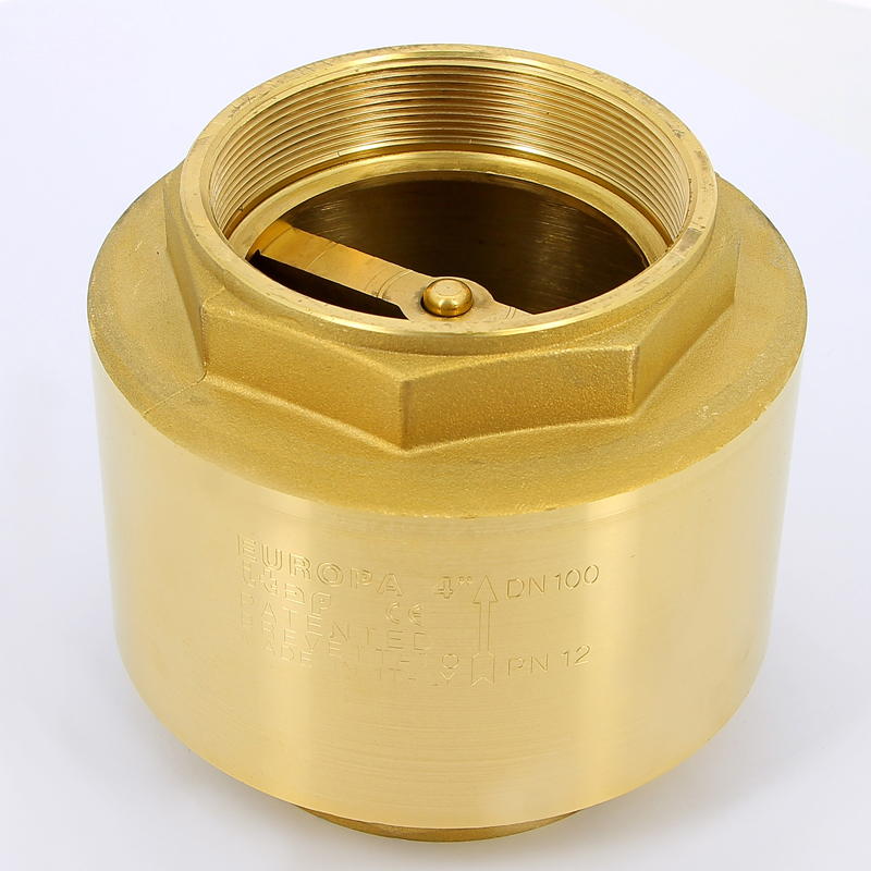 Клапан обратный пружинный EUROPA с металлическим затвором ITAP 4" 1004