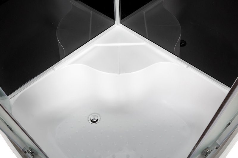 ЕМ1511 L N LED с гм. Душевая кабина DETO Серия EM B10 BLACK - Вид №9