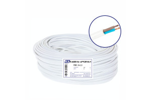 16381661 Провод ПВС 2x1,5 ГОСТ DIY - 50м 54672 Кабель-Арсенал