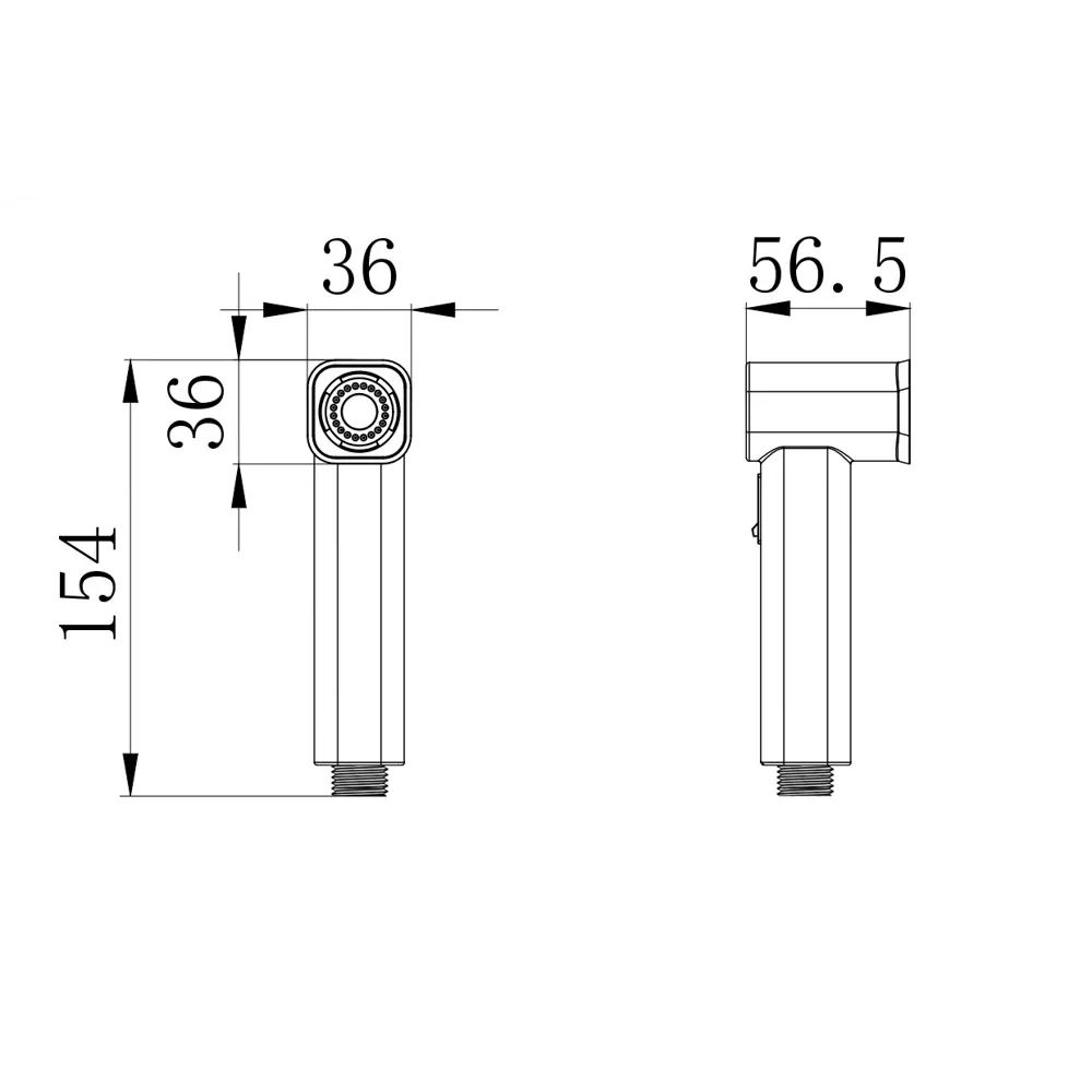 Гигиеническая лейка ESKO Laim HHS10Q для комфортного душа 89359286 STLM-1447143 - Вид №1