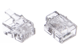 16166378 Телефонная вилка контакты 3m RJ-11 MP-6p4c/5 Cablexpert