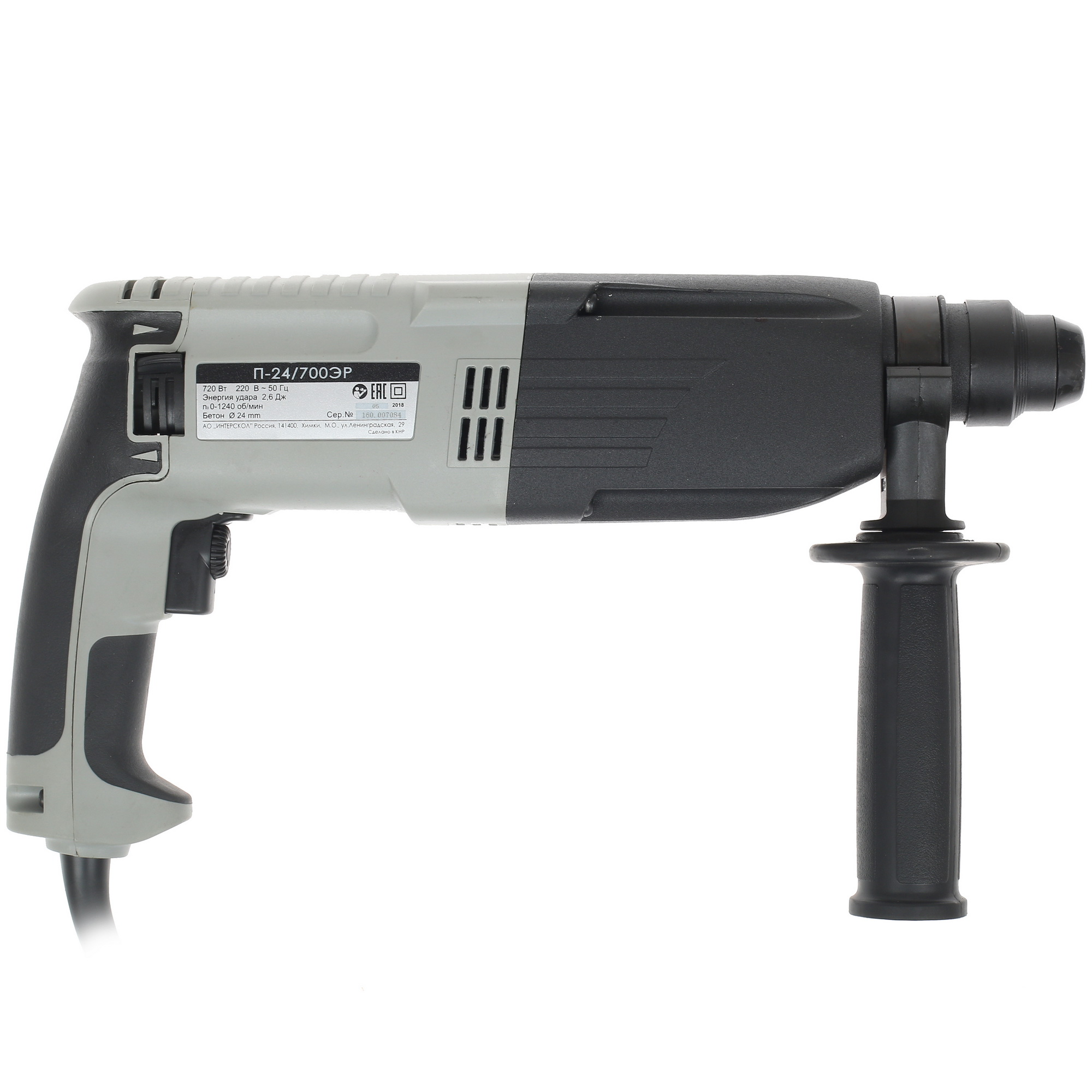 Перфоратор Интерскол П-24/700ЭР 8103368 STDN-0102211 - Вид №1