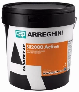 CAP ARREGHINI Эластичная силоксановая краска для наружных работ Fasadecap