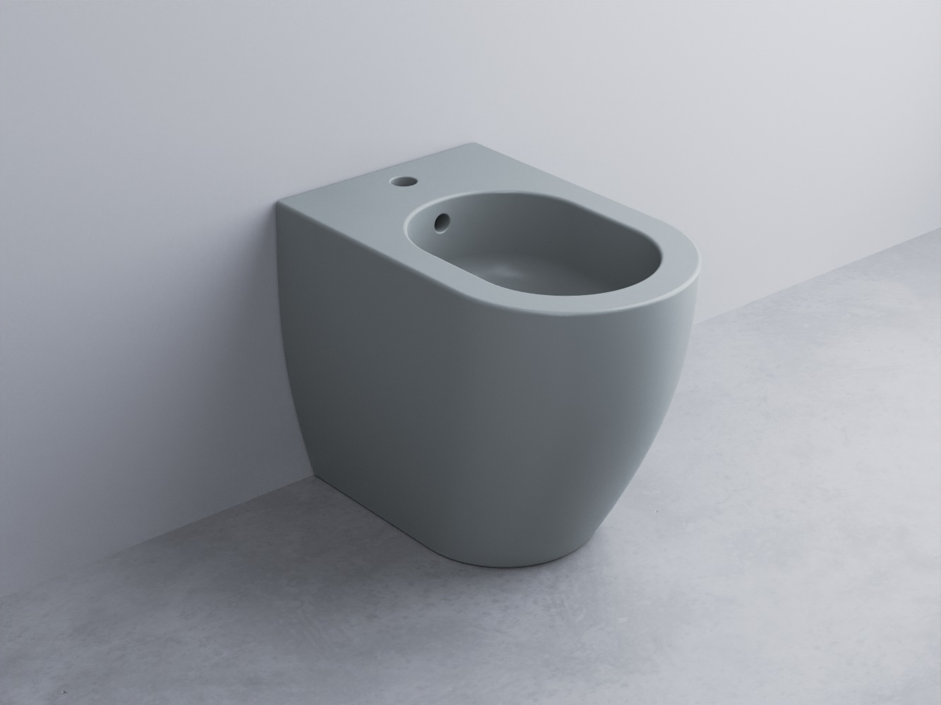 SMBID-BR Биде напольное с одним отверстием под смеситель 53 cielo Smile Ceramica Cielo